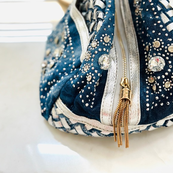 Denim Rhinestone bag - Picture 7 of 7